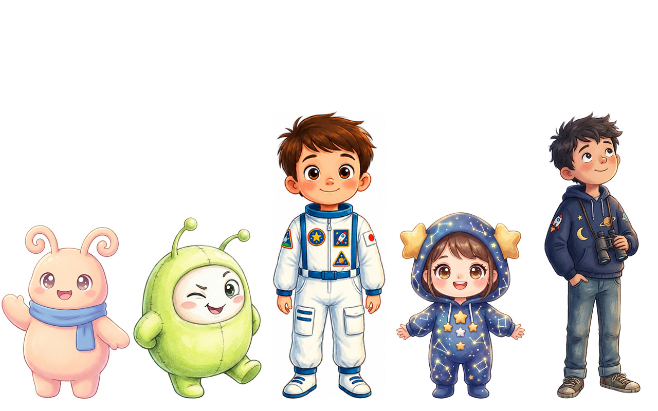 宇宙探検隊(オリジナルIP)